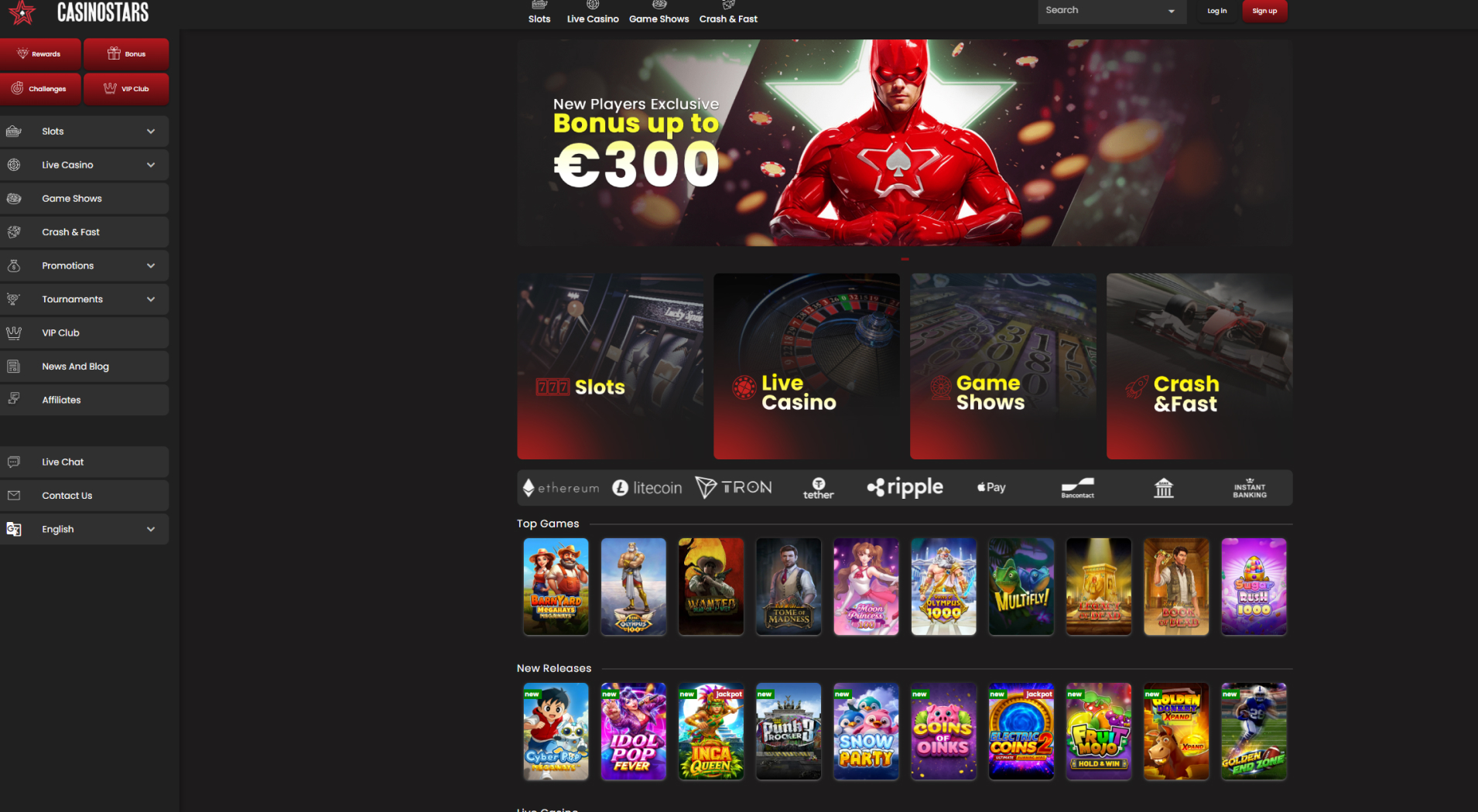 7. CasinoStar- Offerta casinò Balanced Pay N Play